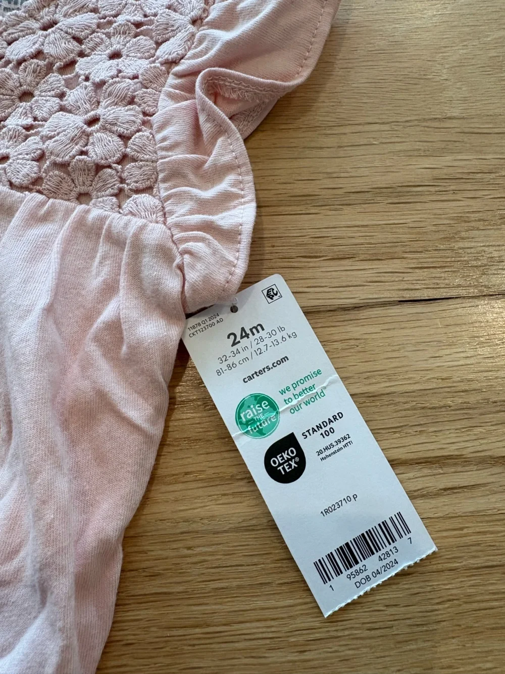 Carter's Floral Toddler Outfit